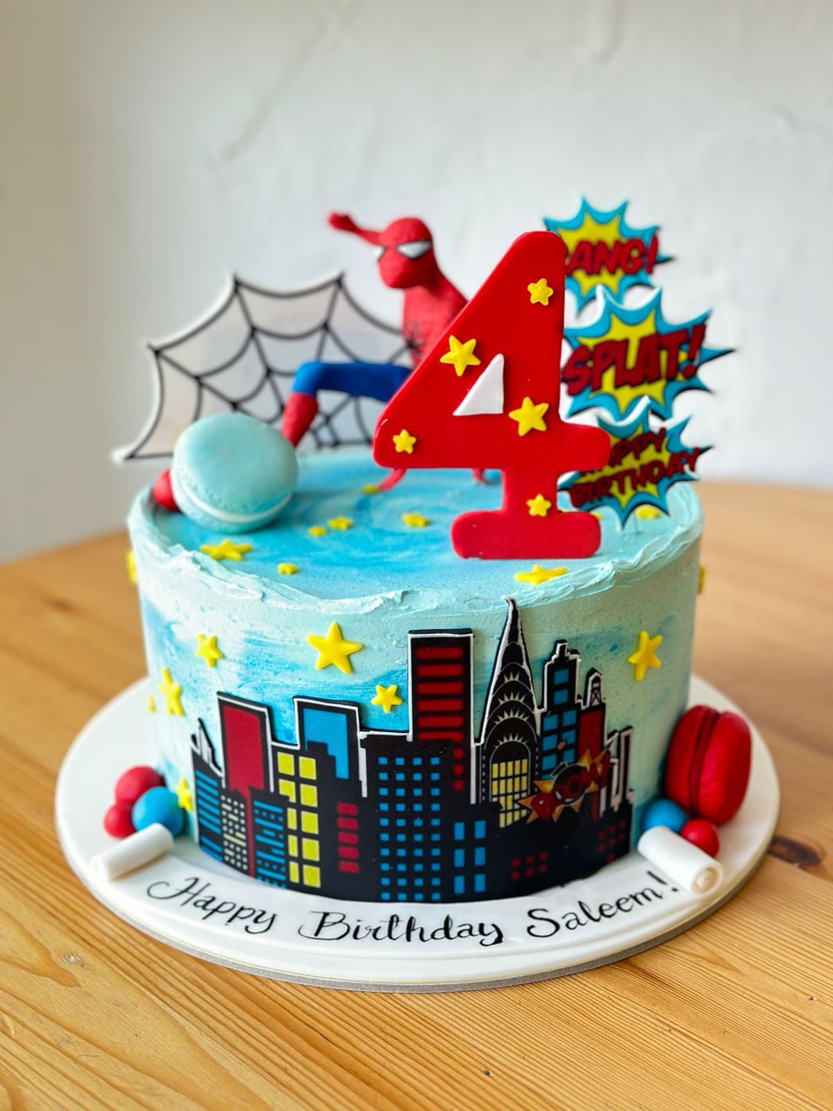 Cartoon Cake- Spider Man